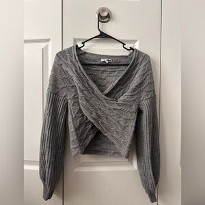 Fashionnova Sweater Gray S